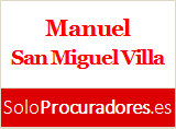 D.  MANUEL SAN MIGUEL VILLA
